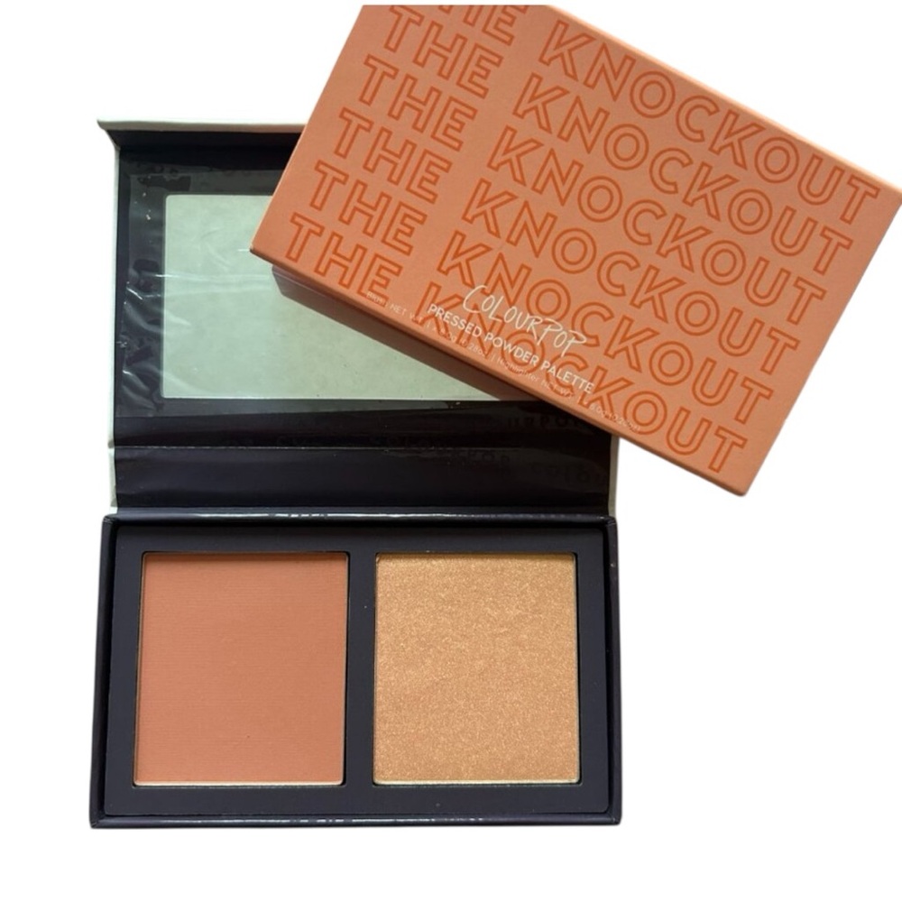 ColourPop The Knockout Pressed Powder - Blush & Highlighter